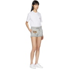 Dsquared2 Grey Patch Lounge Shorts