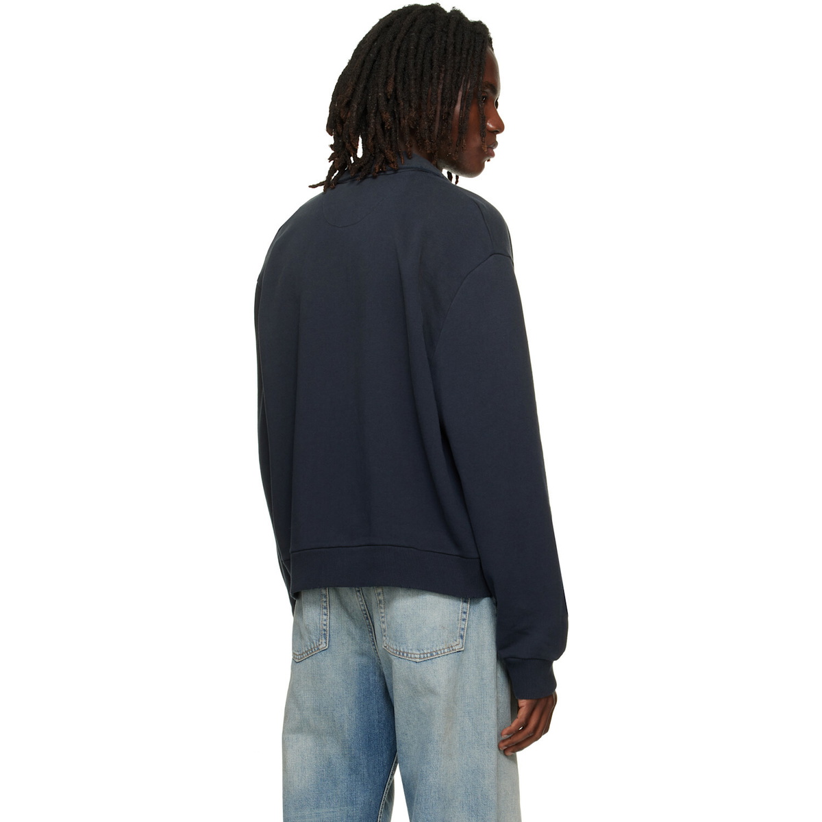 Acne Studios Black Zip Sweatshirt