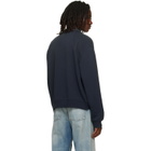 Acne Studios Black Zip Sweatshirt