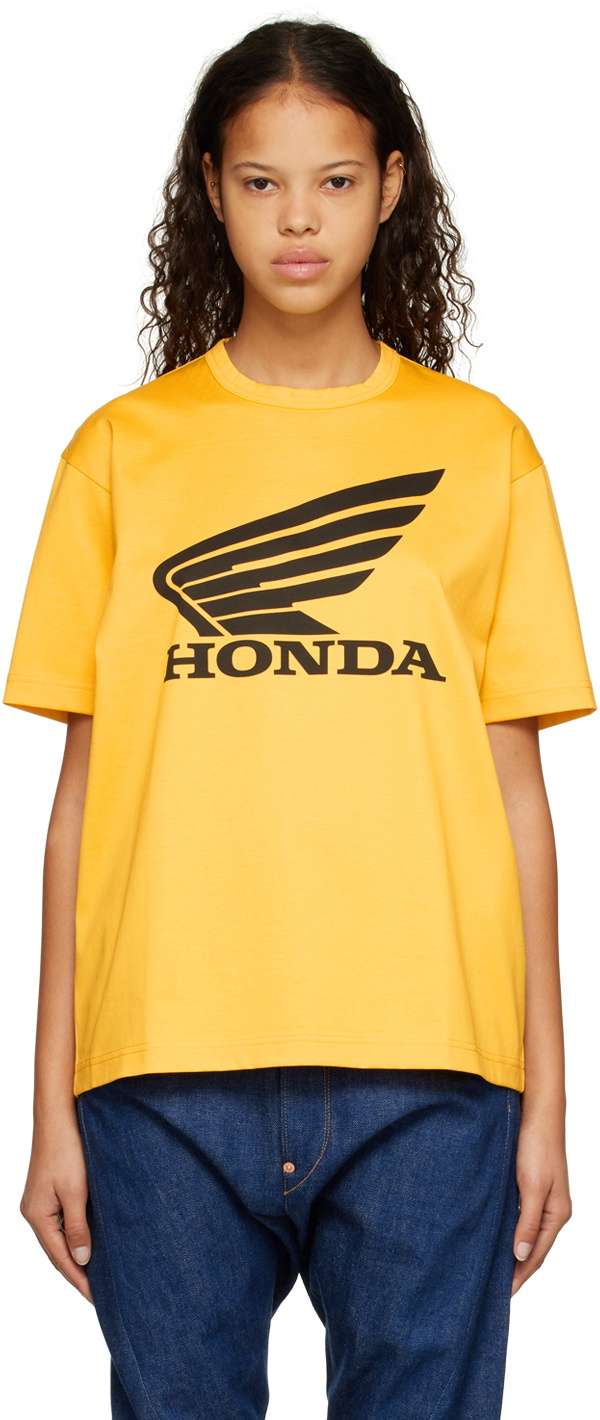 Junya Watanabe Yellow Printed T-Shirt Junya Watanabe