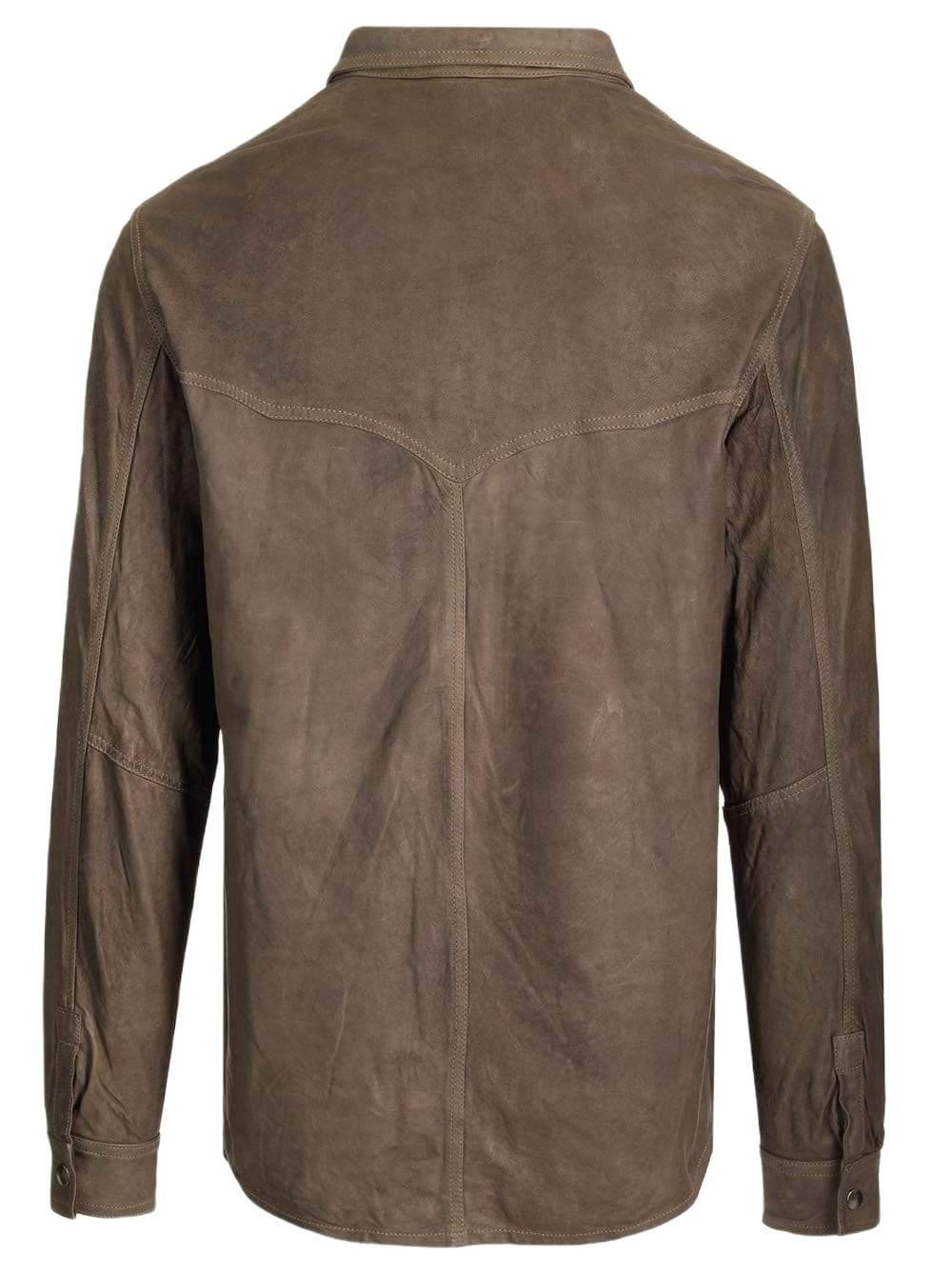Giorgio Brato Lambskin Overshirt