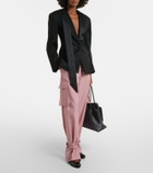 The Attico Floor 01 patent leather ballet flats