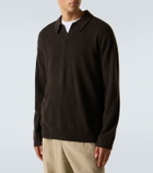 Le Kasha Gibson cashmere polo sweater