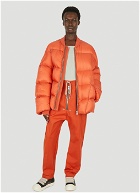 Flight Puffer Jacket in Orange