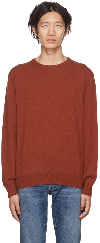 Photo: ZEGNA Red Cashmere Sweater