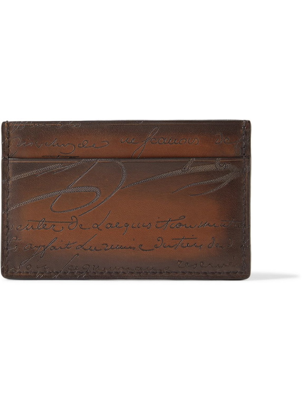 Photo: Berluti - Scritto Venezia Leather Cardholder