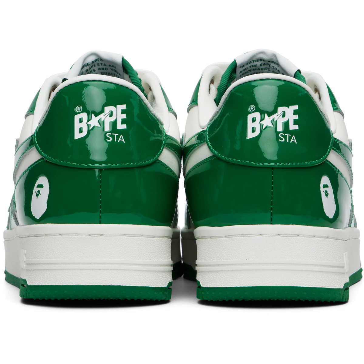 BAPE Green BAPE STA Icon #1 Sneakers