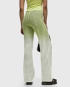 Daily Paper Adaeze Crochet Pants Green/Beige - Womens - Casual Pants