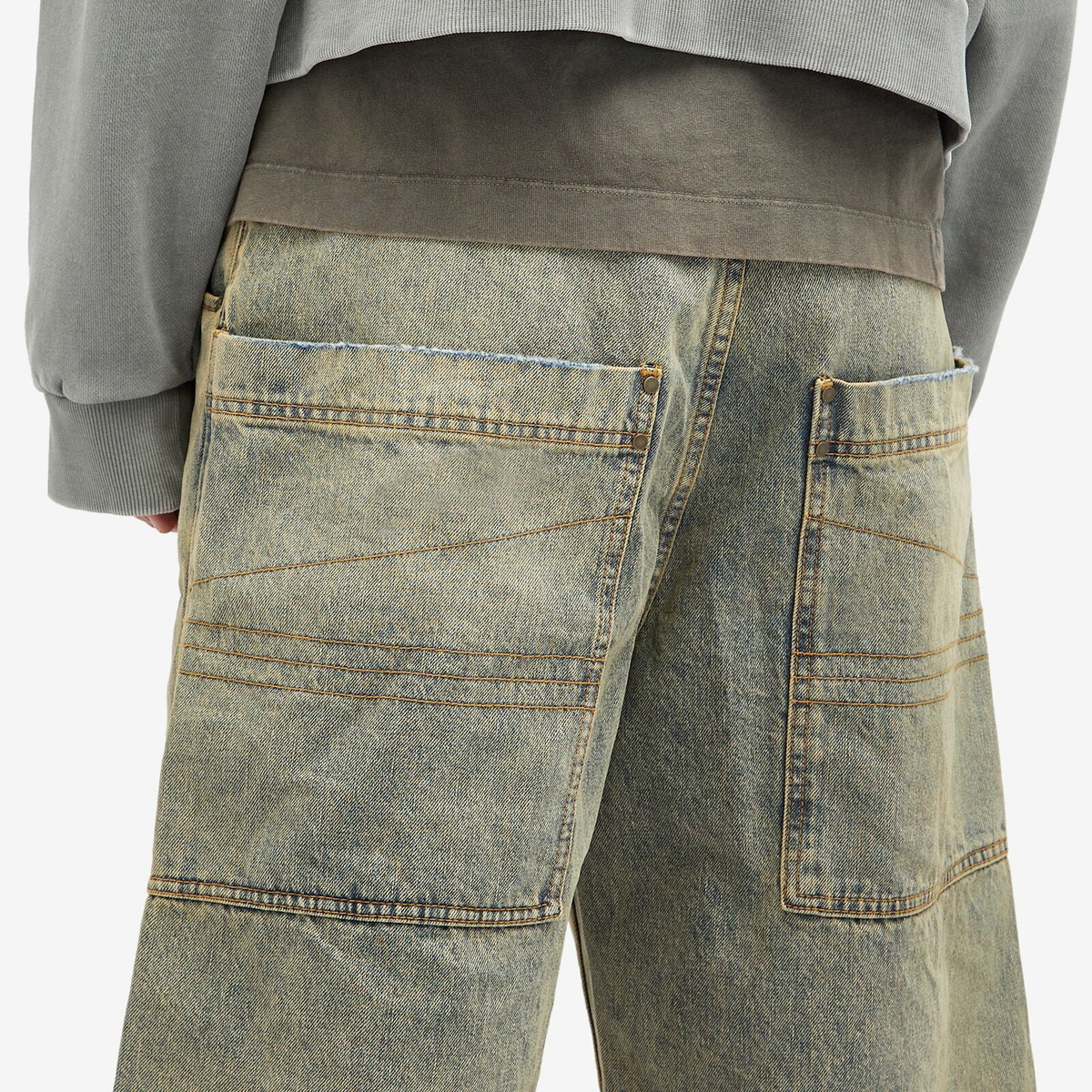 Entire Studios Men's D-Shorts in Surface Wave Entire Studios