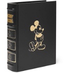TAKAHIROMIYASHITA TheSoloist. - Mickey Mouse Foiled Leather and Gold-Tone Pouch - Black