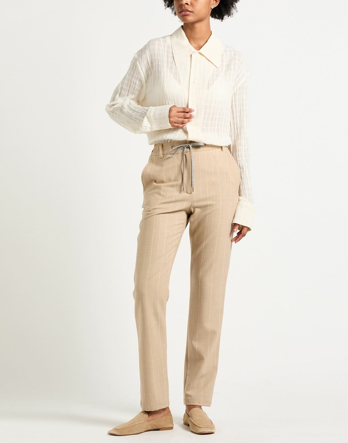 Séfr Womens Shirt in Ivory