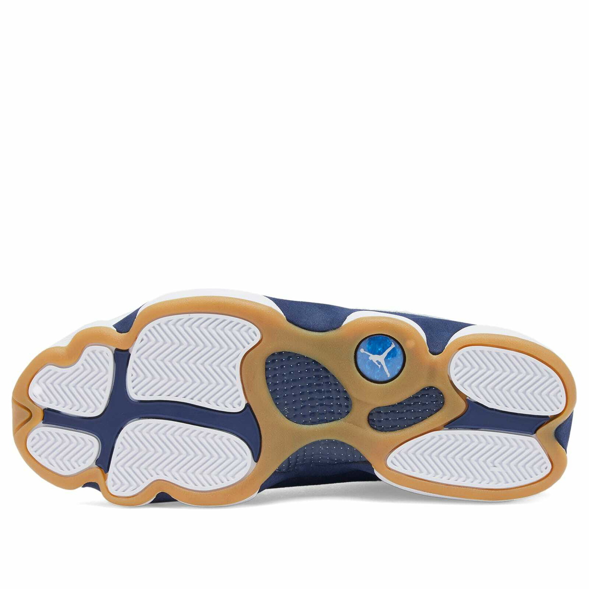 jordan 13 white carolina navy