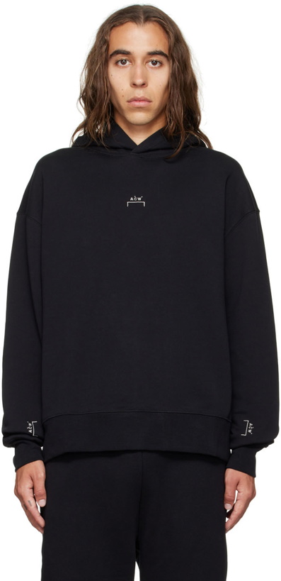 Photo: A-COLD-WALL* Black Embroidered Hoodie