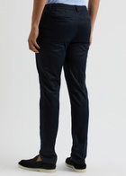 Aurélien Urban Stretch-cotton Trousers Navy