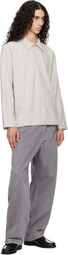 Lady White Co. Gray Nep Polo