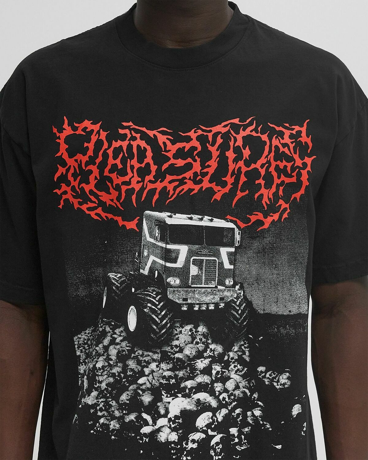 Pleasures OFF ROAD TEE Black Mens Shortsleefe