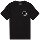L.I.E.S. Records Men's Classic Logo T-Shirt in Black