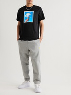 Nike - Sportswear Printed Cotton-Jersey T-Shirt - Black