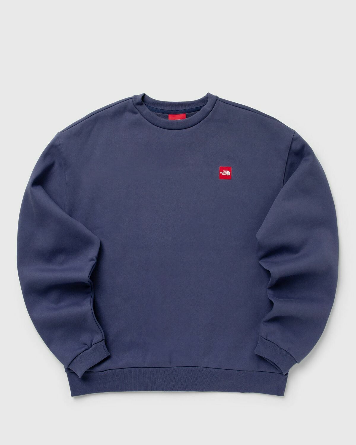 The North Face TNF Red Box Crew Blue Mens Sweatshirt