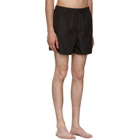 Acne Studios Black Perry Face Swim Shorts