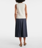 'S Max Mara Ori cotton-blend tank top