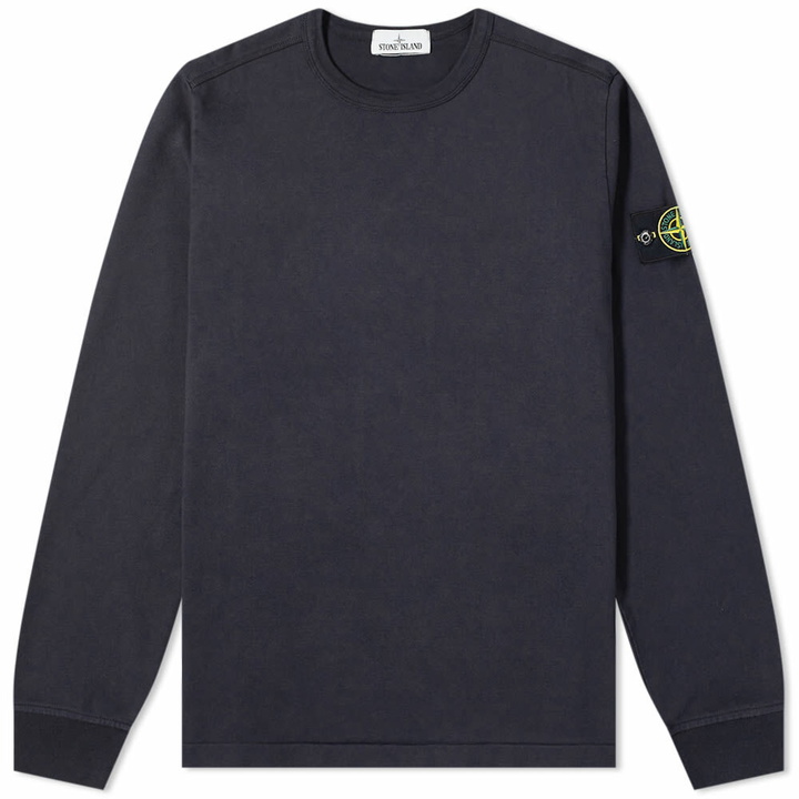 Photo: Stone Island Men's Lightweight Crew Sweat in Navy