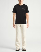 Balmain Mens T-shirt in Black