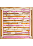 Coach Multi Belt Printed Silk Scarf - Multicoloured - One Size