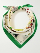 KAPITAL - Printed Cotton-Voile Bandana