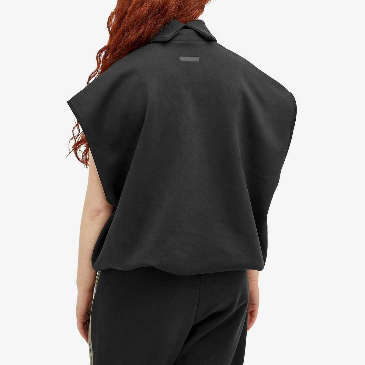 Adidas x Fear of God Athletics Moc Neck Sweat in Black