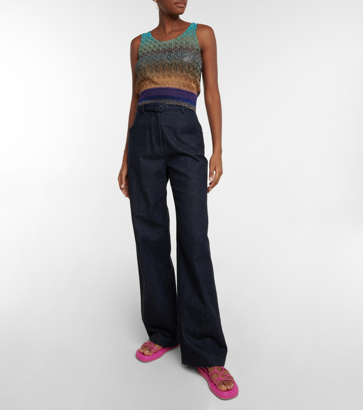 Missoni - Ombré knit top Missoni