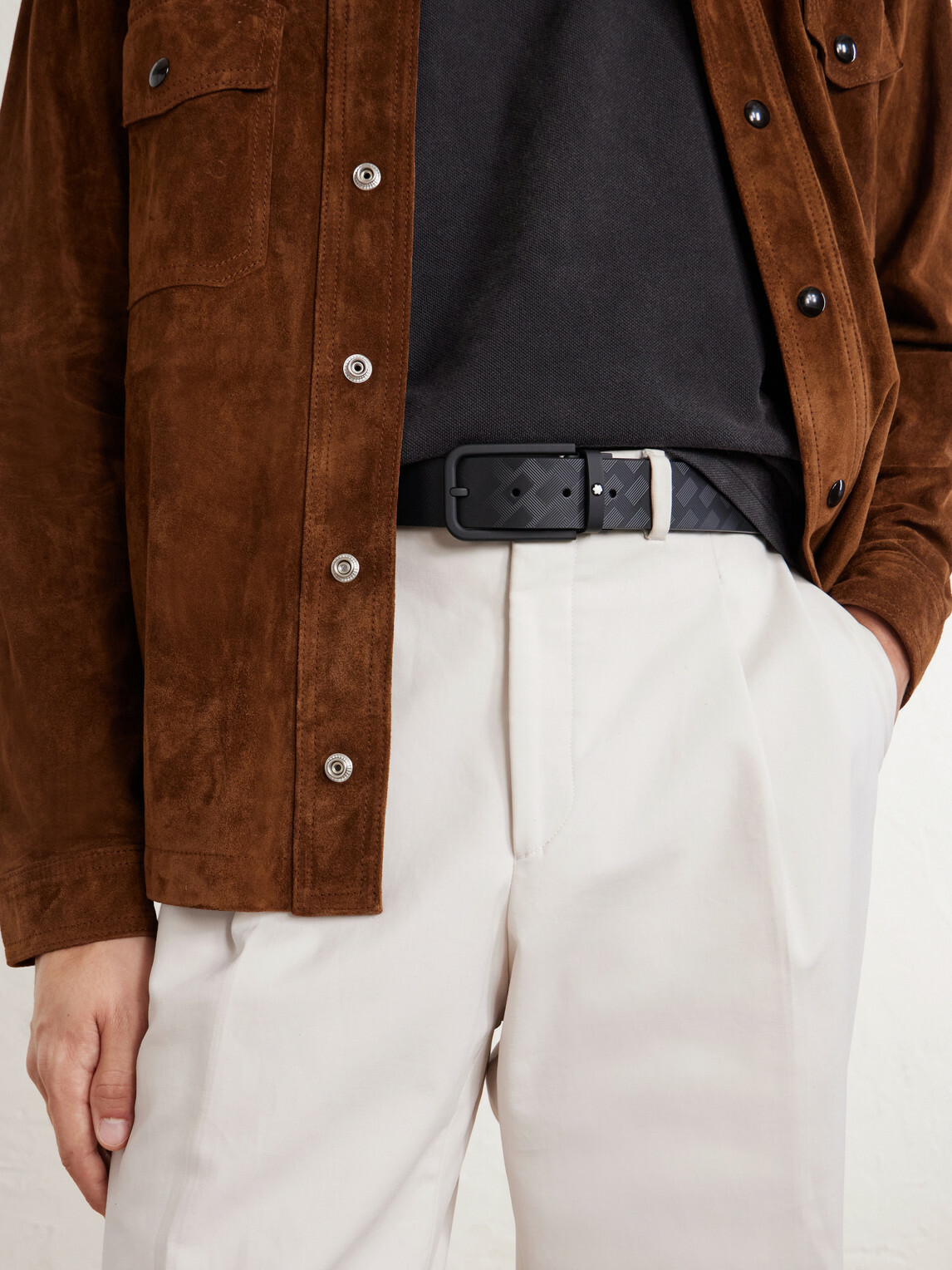 Montblanc - 35mm Leather Belt