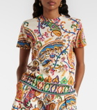 Etro Paisley cotton T-shirt