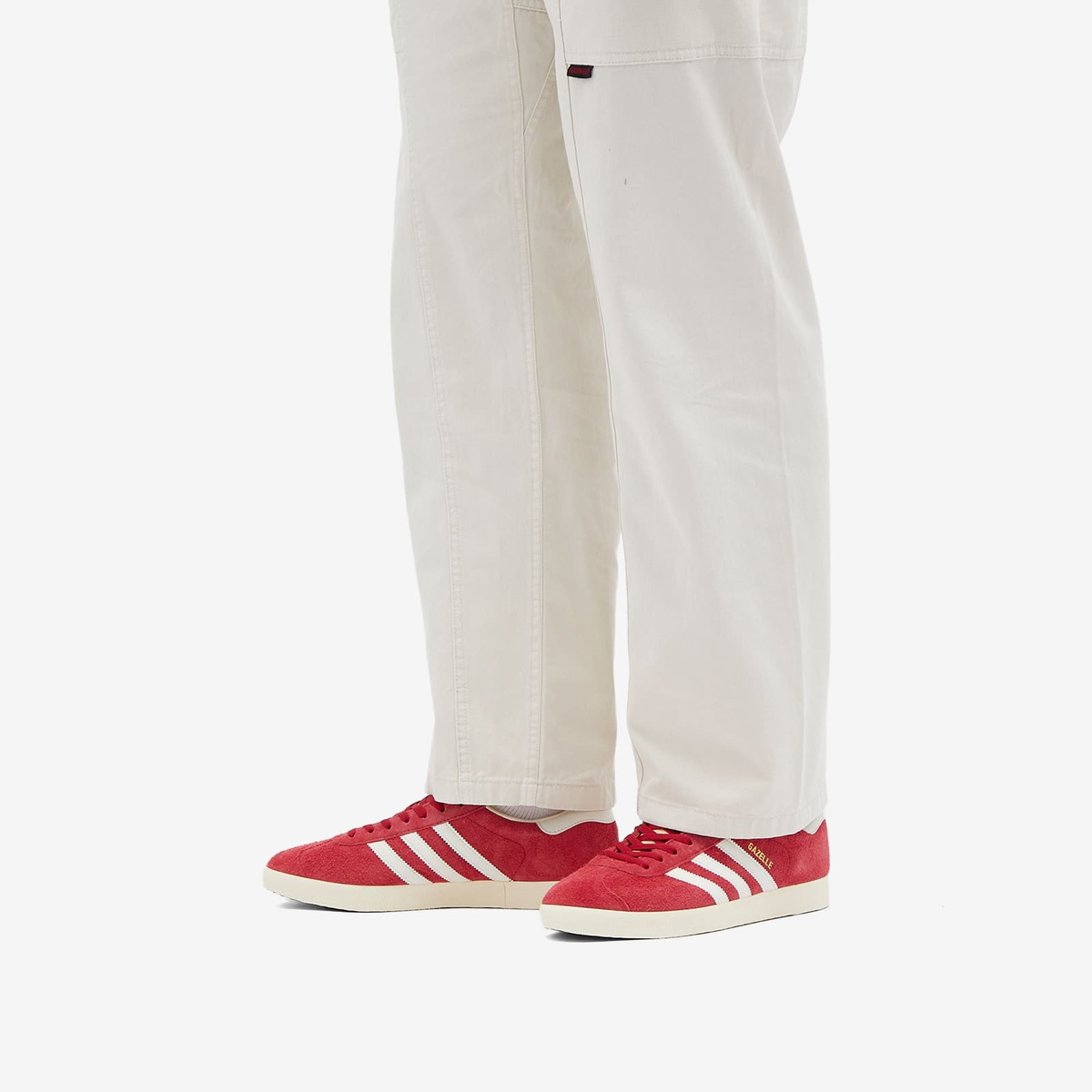 Adidas Men's Gazelle in Team Victory Red/Off White/Cream White adidas