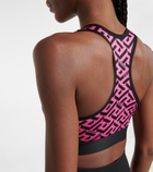 Versace - Greca Signature racerback sports bra