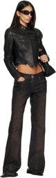 KNWLS Black Claw Leather Jacket