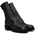 Guidi Black Back Zip Boots