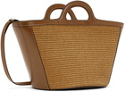 Marni Brown Small Tropicalia Tote