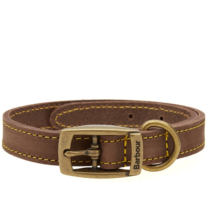 Photo: Barbour Leather Dog Collar
