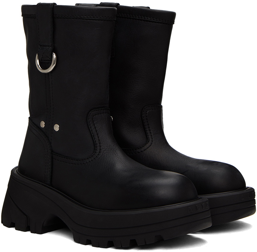 1017 ALYX 9SM Black Work Boots 1017 ALYX 9SM