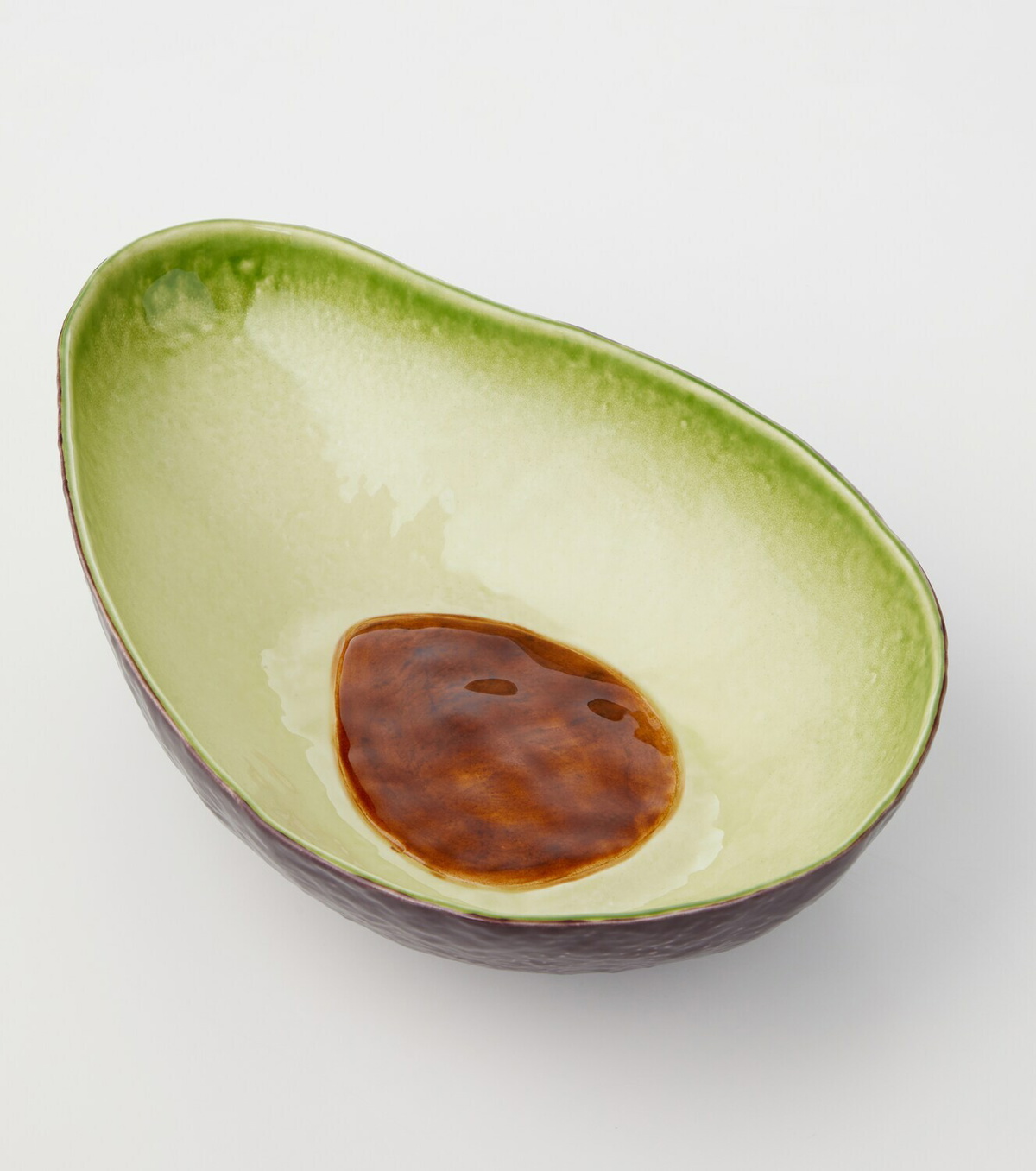Bordallo Pinheiro Tropical Fruits Avocado earthenware salad bowl