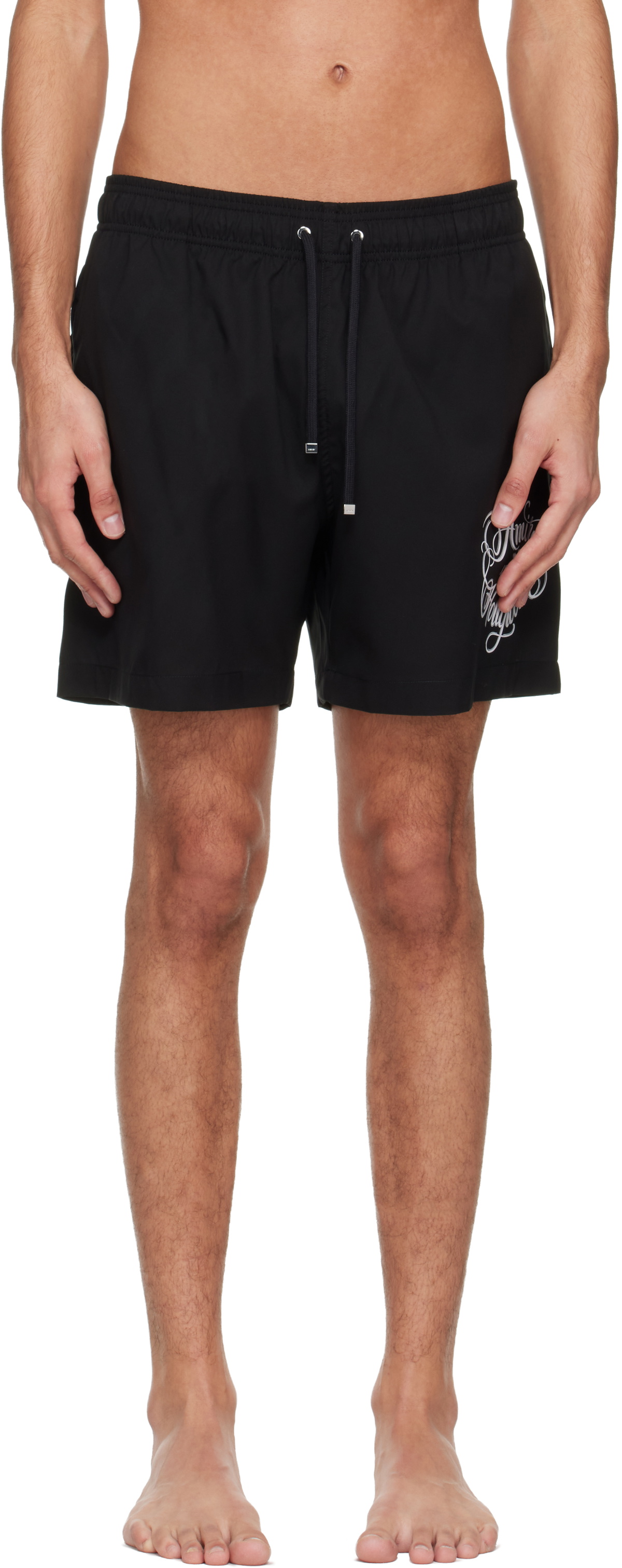 AMIRI Black 'AMIRI Hollywood' Swim Shorts