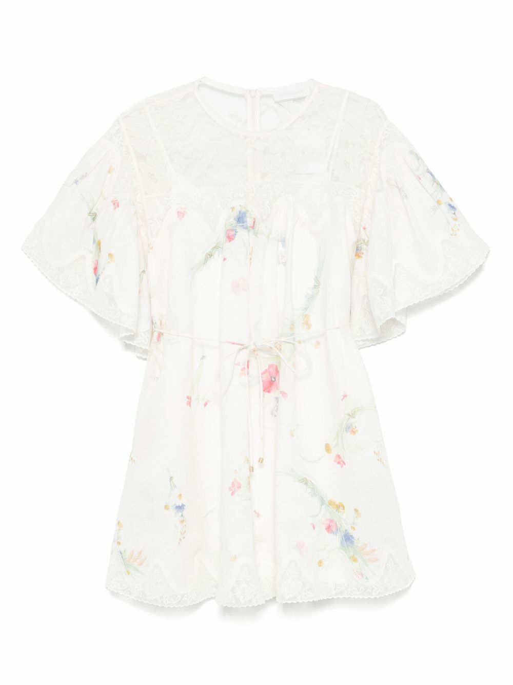 オールインワン・サロペット Zimmermann FW24 Ottie Swing mini dress Zimmerman Ottie Swing Mini Dress Green Paisley – blueandcream