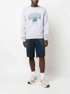 MAISON KITSUNE' - Campus Fox Logo Cotton Sweatshirt