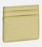 Gucci GG Emblem leather card holder
