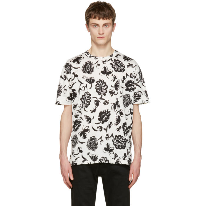 Photo: Junya Watanabe Ivory Flower T-Shirt