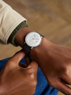 Junghans - Max Bill Regulator Bauhaus Automatic 40mm Stainless Steel and Leather Watch, Ref. No. 27/4493.02