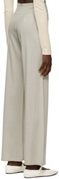 Frenckenberger Grey Wide Leg Lounge Pants