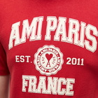 AMI Men's Paris FR T-Shirt in Red