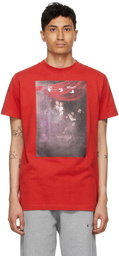 Off-White Red Sprayed Caravaggio T-Shirt